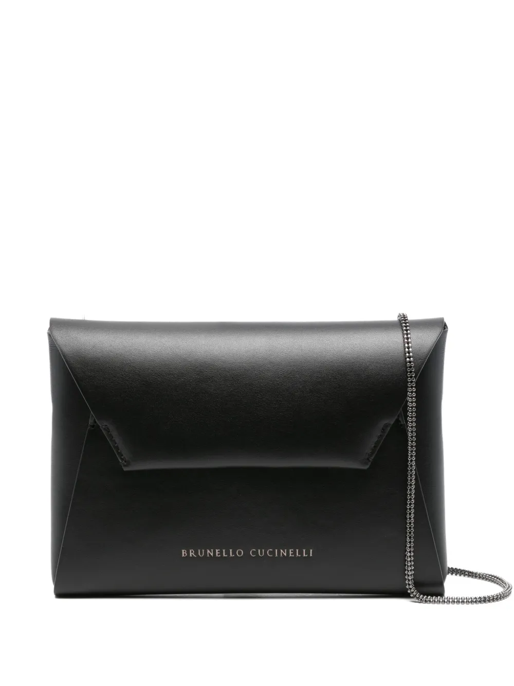 Brunello Cucinelli Envelop clutch Zwart