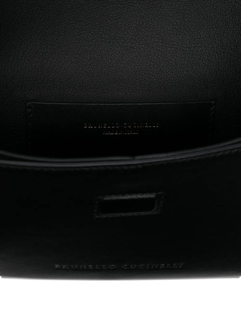Brunello Cucinelli Envelop clutch Zwart
