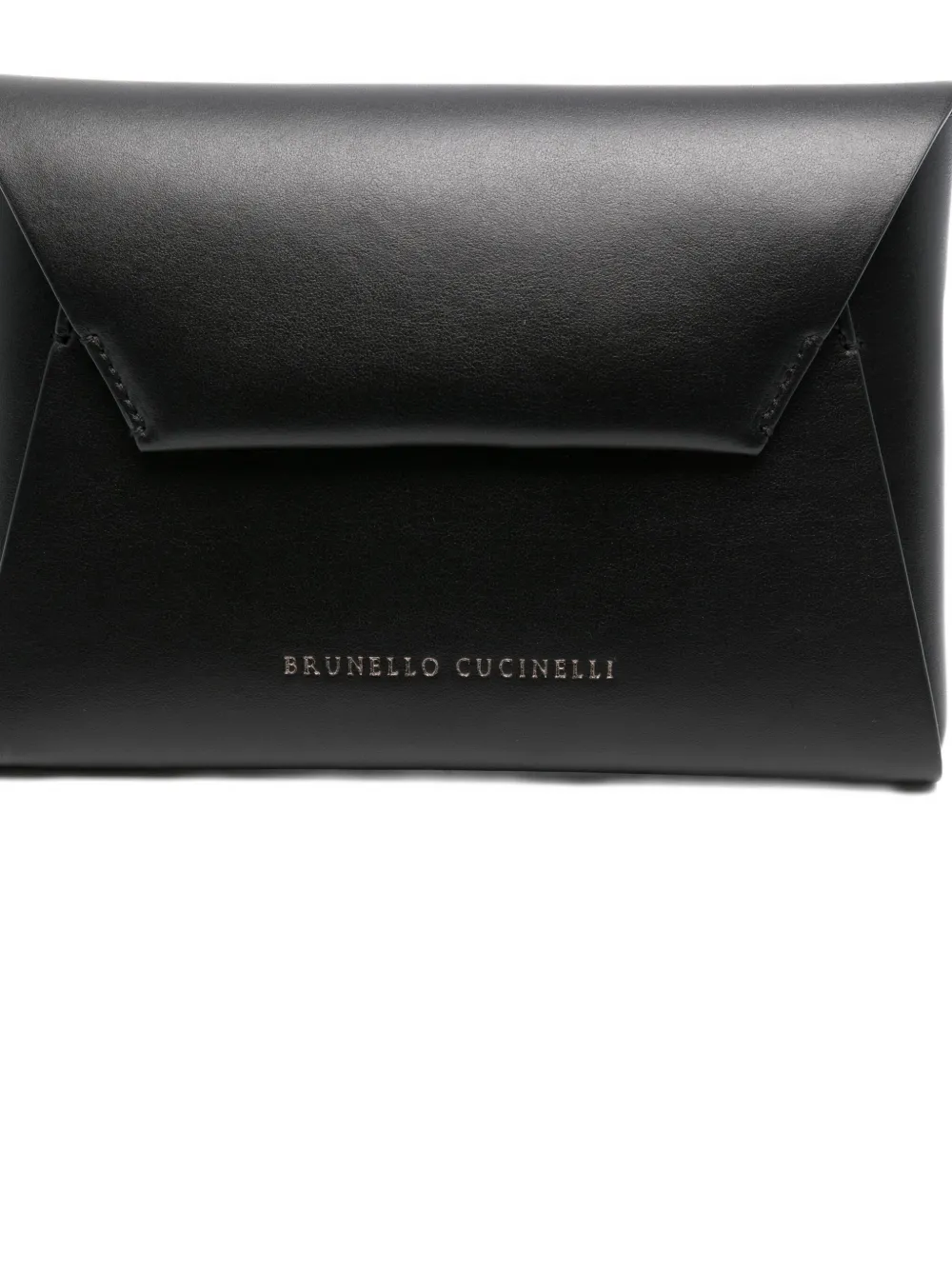 Brunello Cucinelli Envelop clutch Zwart