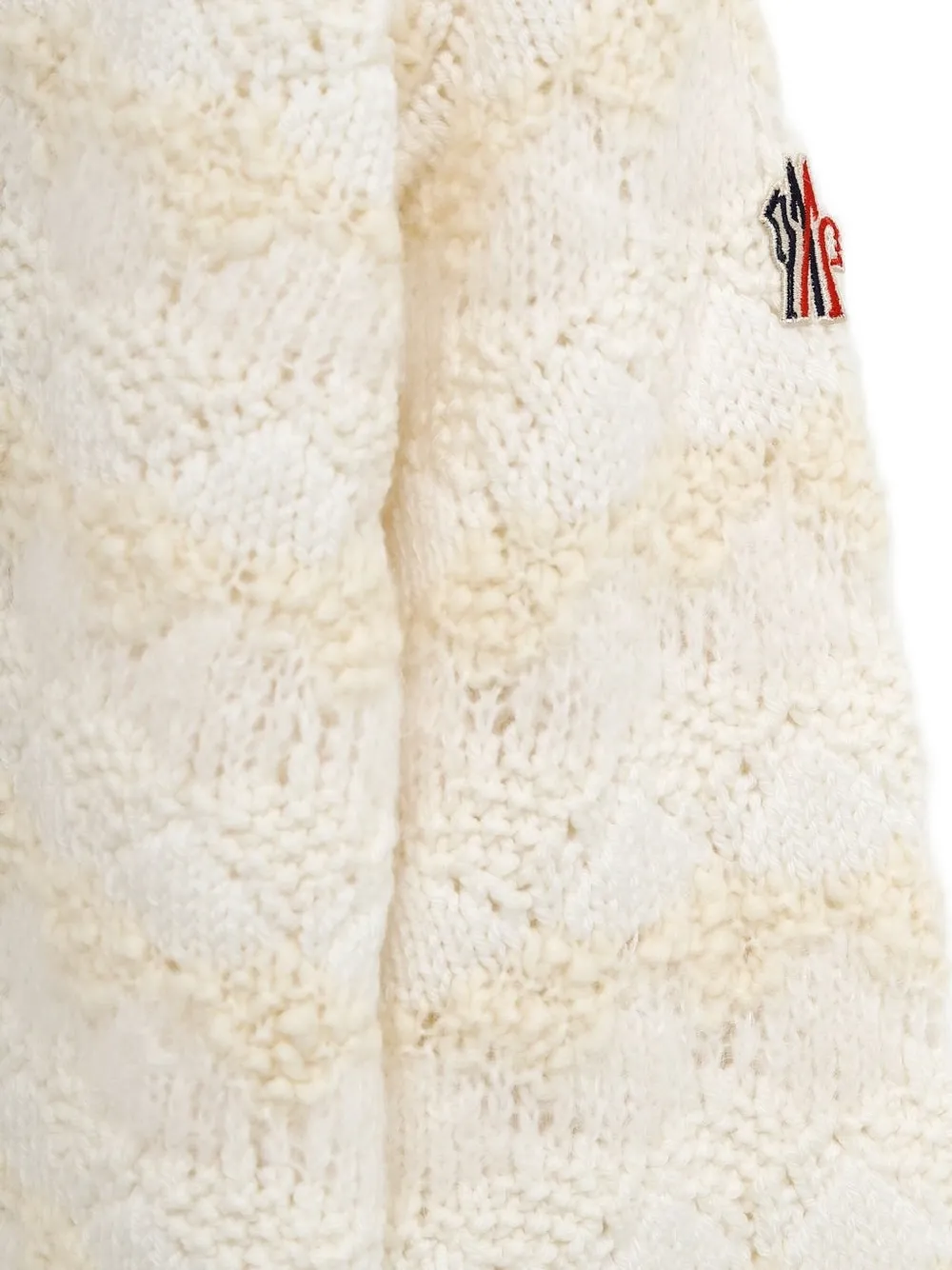 Moncler Grenoble Gestreepte trui Beige