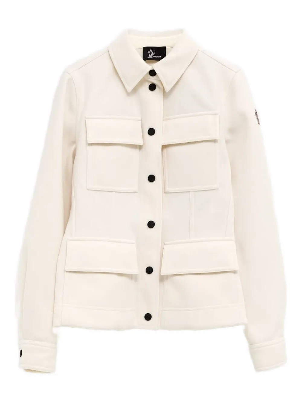 Moncler Grenoble chamarra con botones | blanco | Image 1