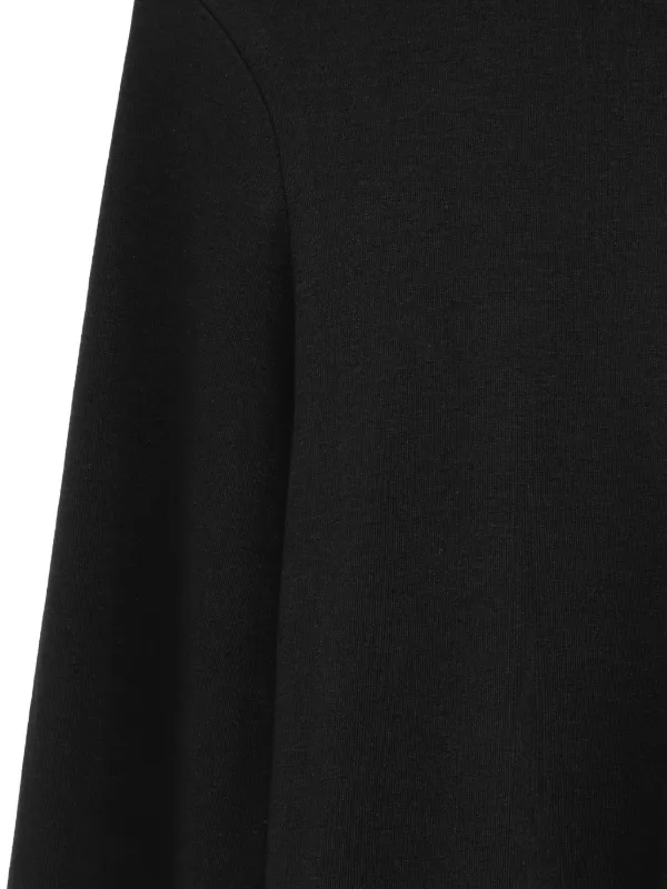FLORE FLORE Turtleneck long-sleeve Sweater Black FARFETCH PH