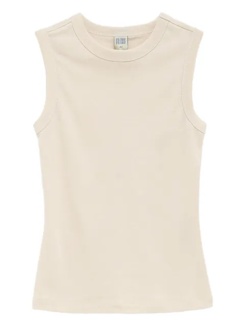 FLORE FLORE Esme ribbed tank top
