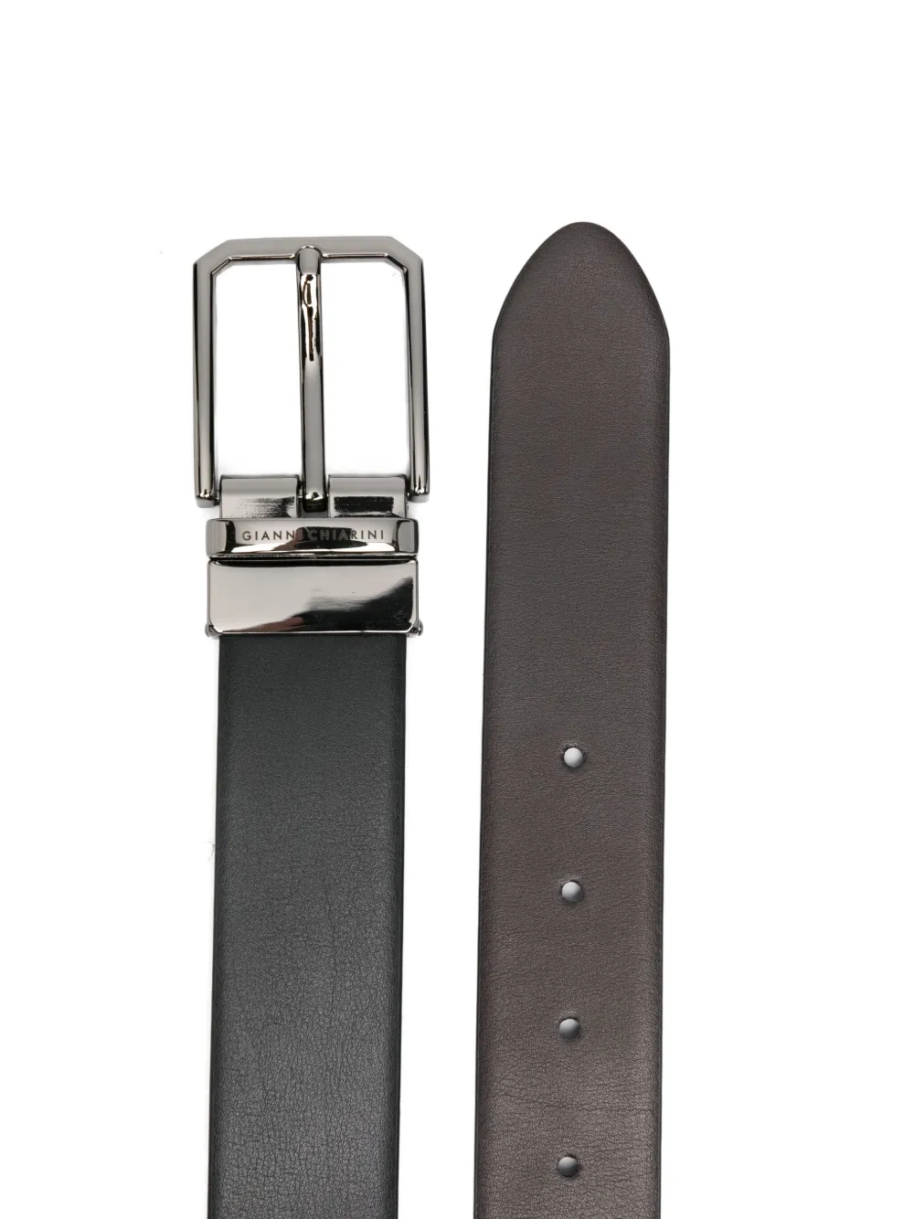 GIANNI CHIARINI Omkeerbare riem - Zwart