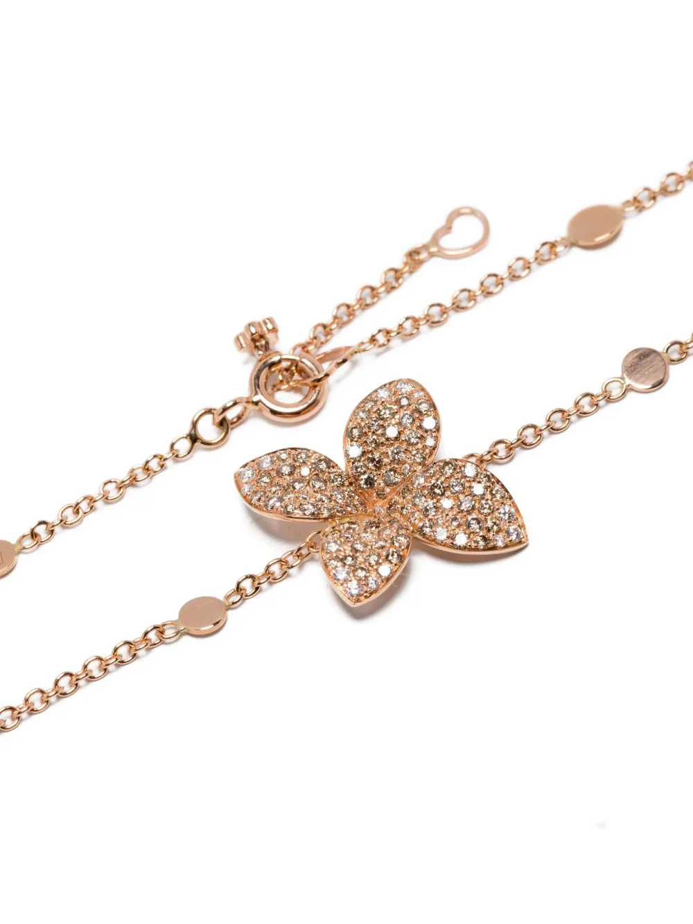 18k Rose Gold Giardini Segreti Opera Diamond Necklace
