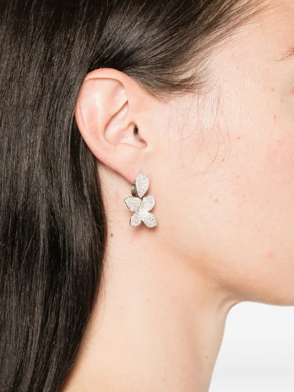 Pasquale Bruni Giardini Segreti ダイヤモンド ピアス 18Kホワイト
