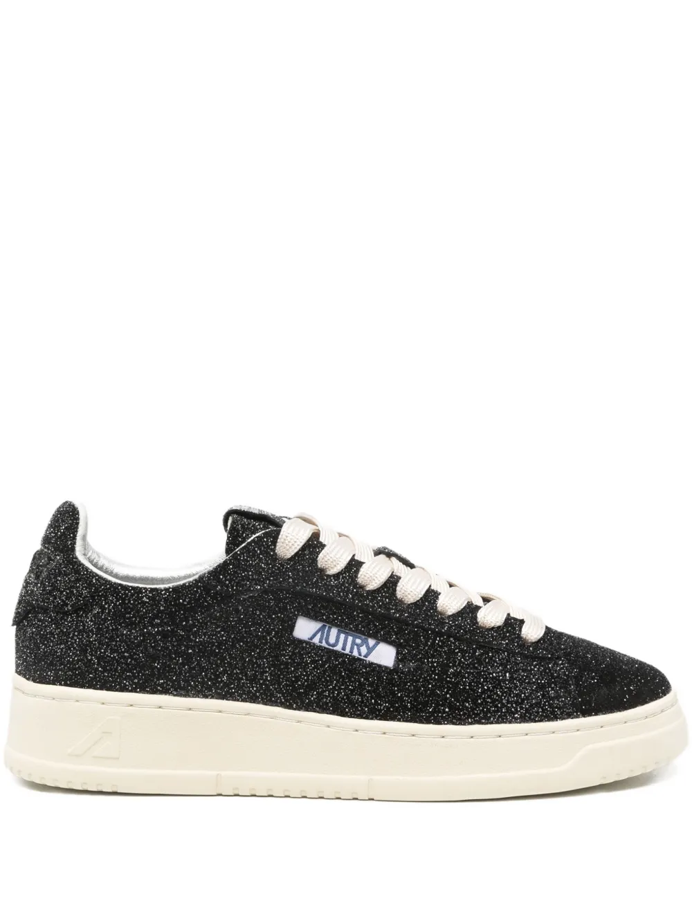 Autry Dallas Low glittered sneakers Black