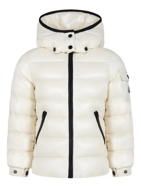 Moncler Enfant Bady hooded quilted jacket