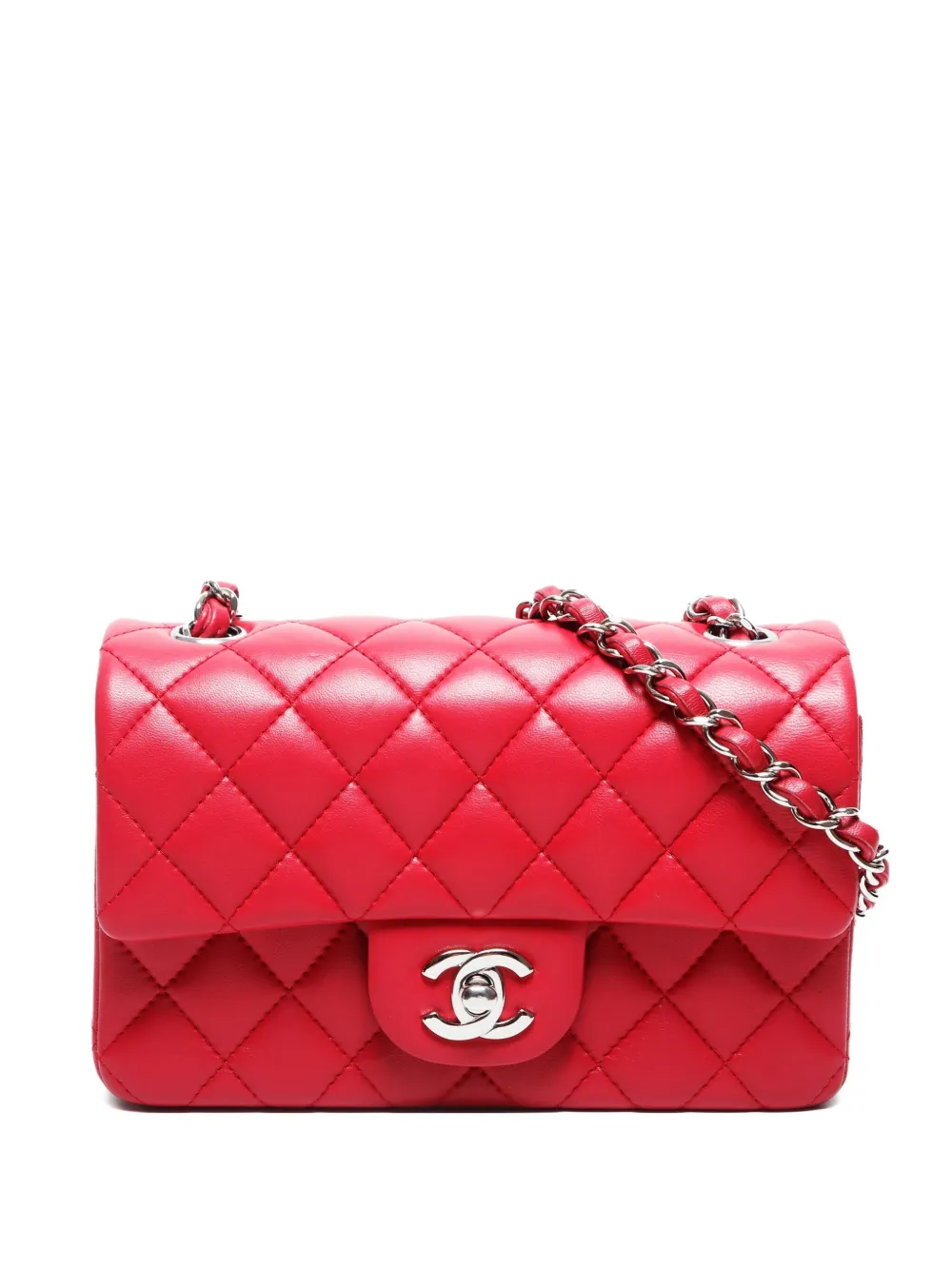 CHANEL Pre-Owned 2017-2018 フラップ ショルダーバッグ S - ピンク CHANEL Pre-Owned 2017-2018 フラップ ショルダーバッグ S - ピンク