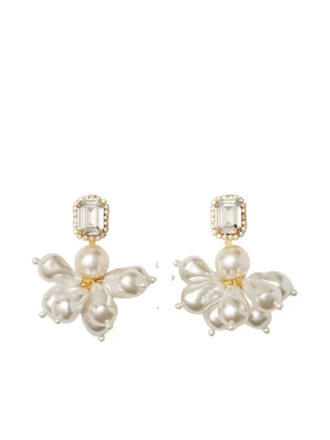 Vanina pearl crystal earrings