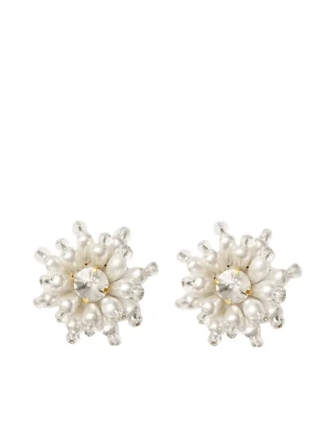 Vanina beaded crystal earrings