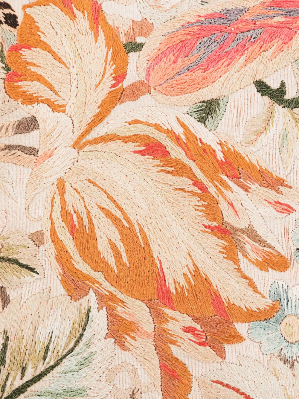 Pierre-Louis Mascia Euclide shawl scarf Beige