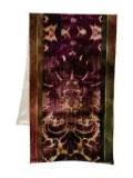 Pierre-Louis Mascia Kanadas damask-pattern scarf - Purple