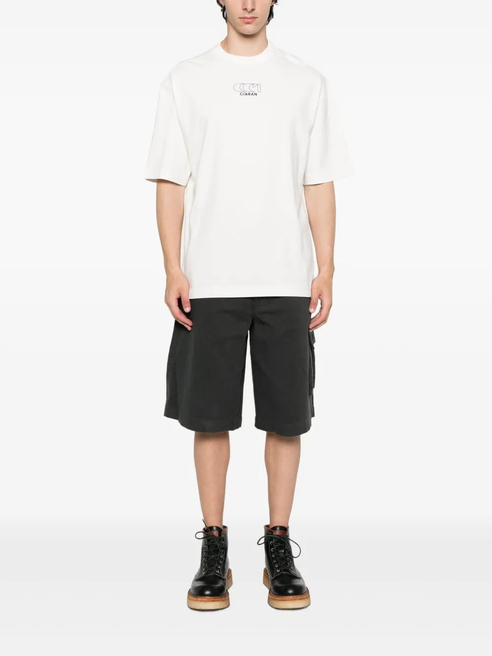 CIARAN logo-detail T-shirt | T-Shirts | Image 2