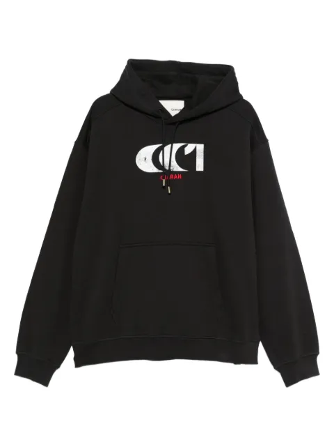 CIARAN logo-print cotton hoodie
