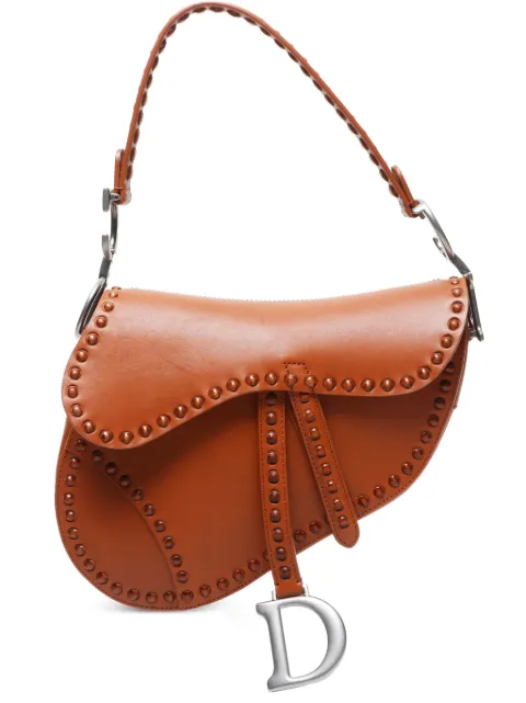 Christian Dior Pre-Owned 2000-2020 Saddle stud-embellished shoulder bag
