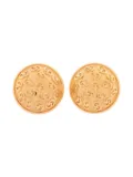 Christian Dior Pre-Owned CD-logo earrings - Gold
