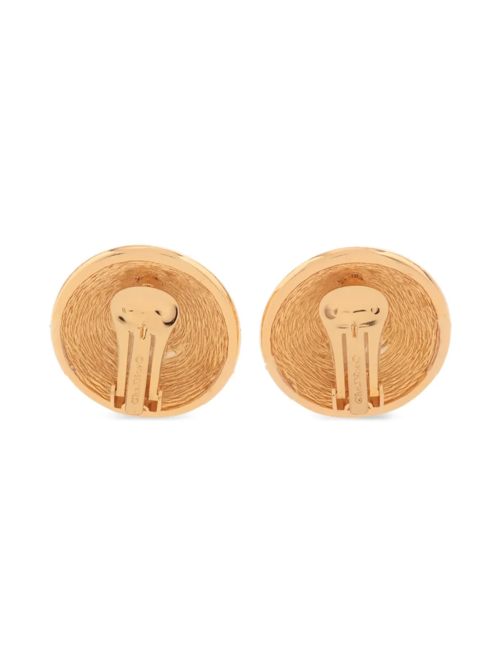Pre-owned Dior Cd-logo Earrings