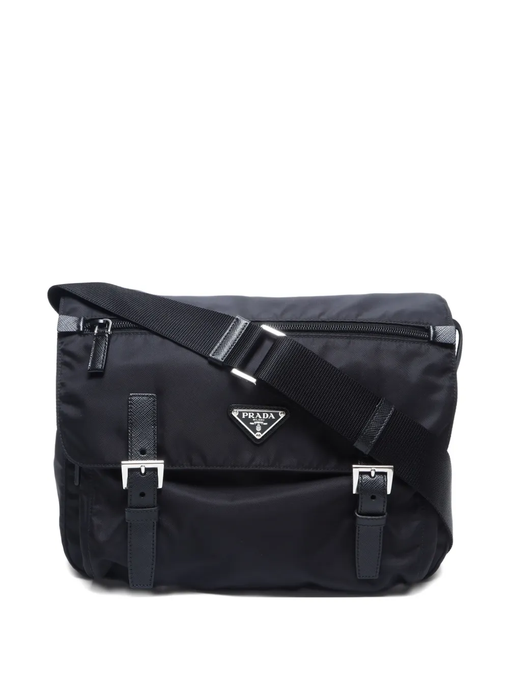 Prada Pre-Owned 2010-2020s nylon shoulder bag | Black | Image 1