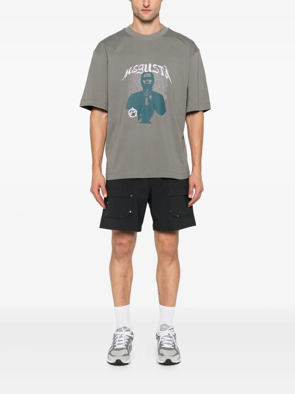 MEGUSTA  Prayer graphic-print T-shirt | T-Shirts | Image 2
