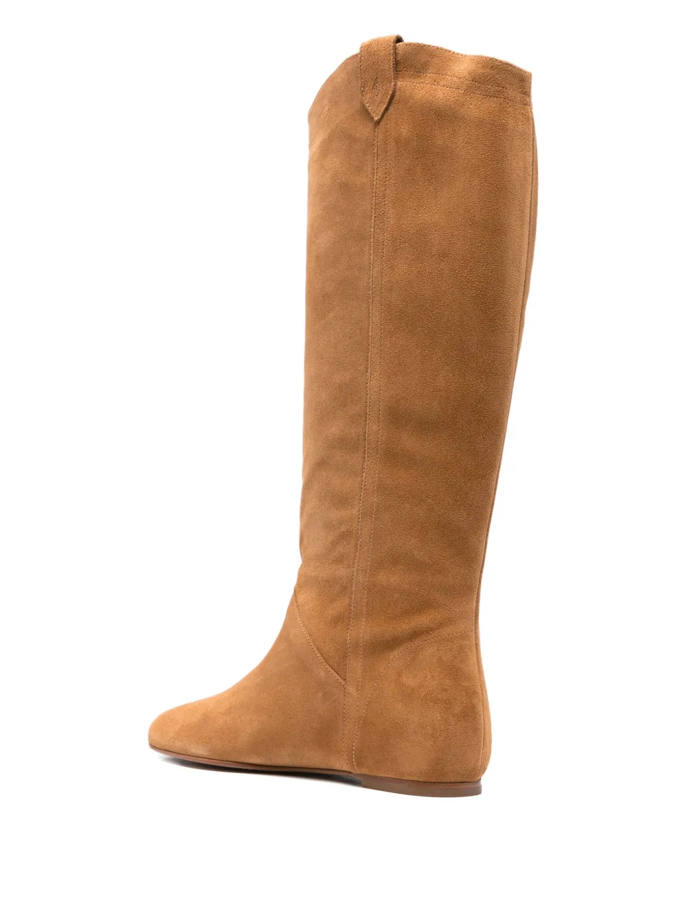 Ba&Sh Camille calf-leather boots Brown