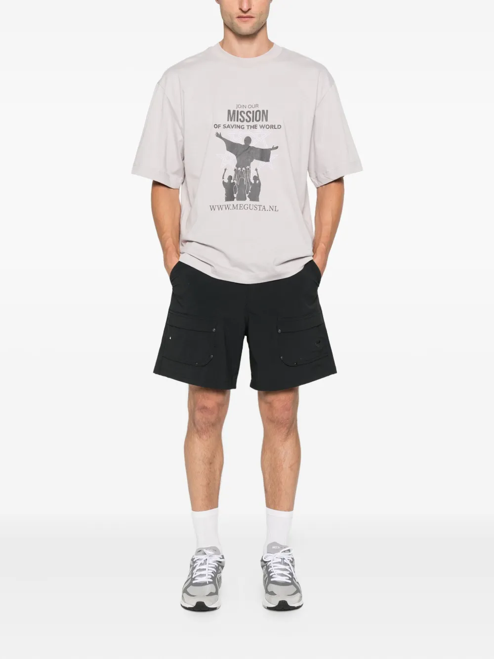 MEGUSTA  Recruiter graphic-print T-shirt | T-Shirts | Image 2