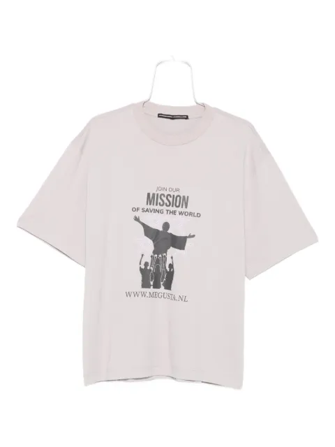 MEGUSTA  playera Recruiter con estampado gráfico