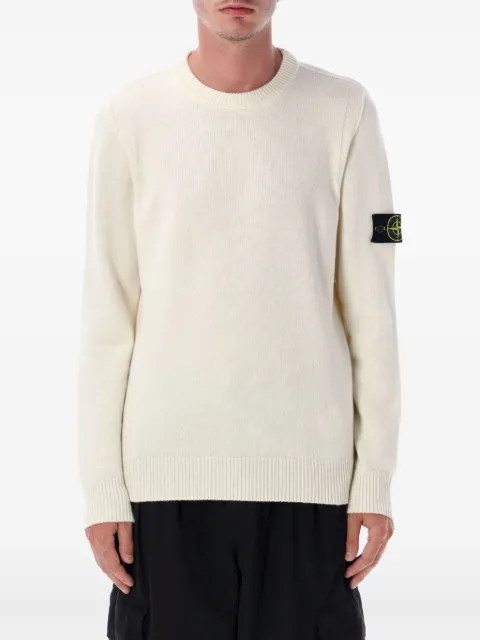 Stone Island logo-badge sweater