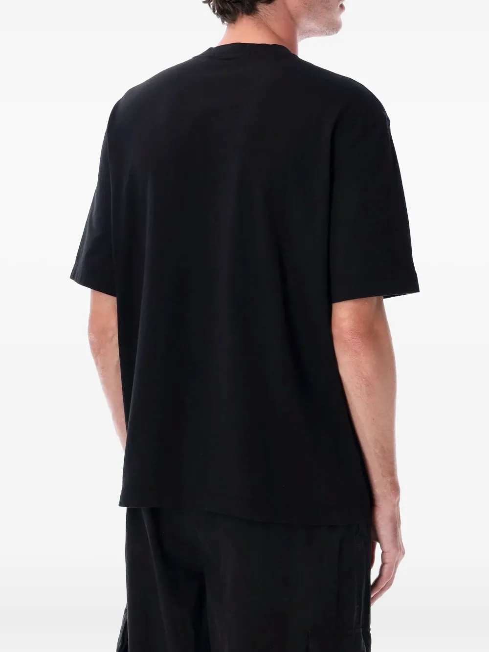 Stone Island logo patch cotton T-shirt | T-Shirts | Image 2