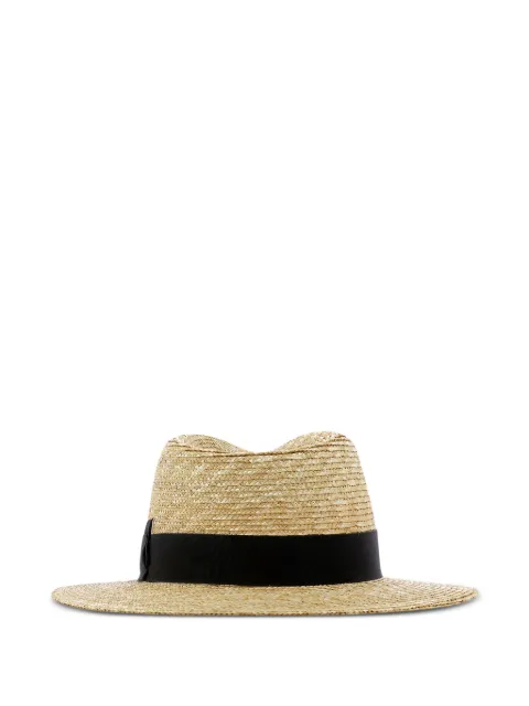 Gallo ribbon-bow fedora 