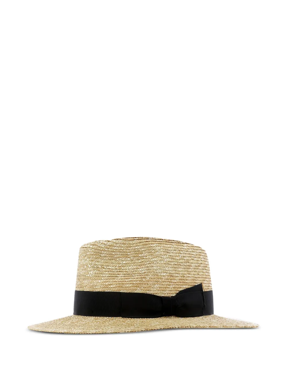Gallo ribbon-bow fedora - Beige
