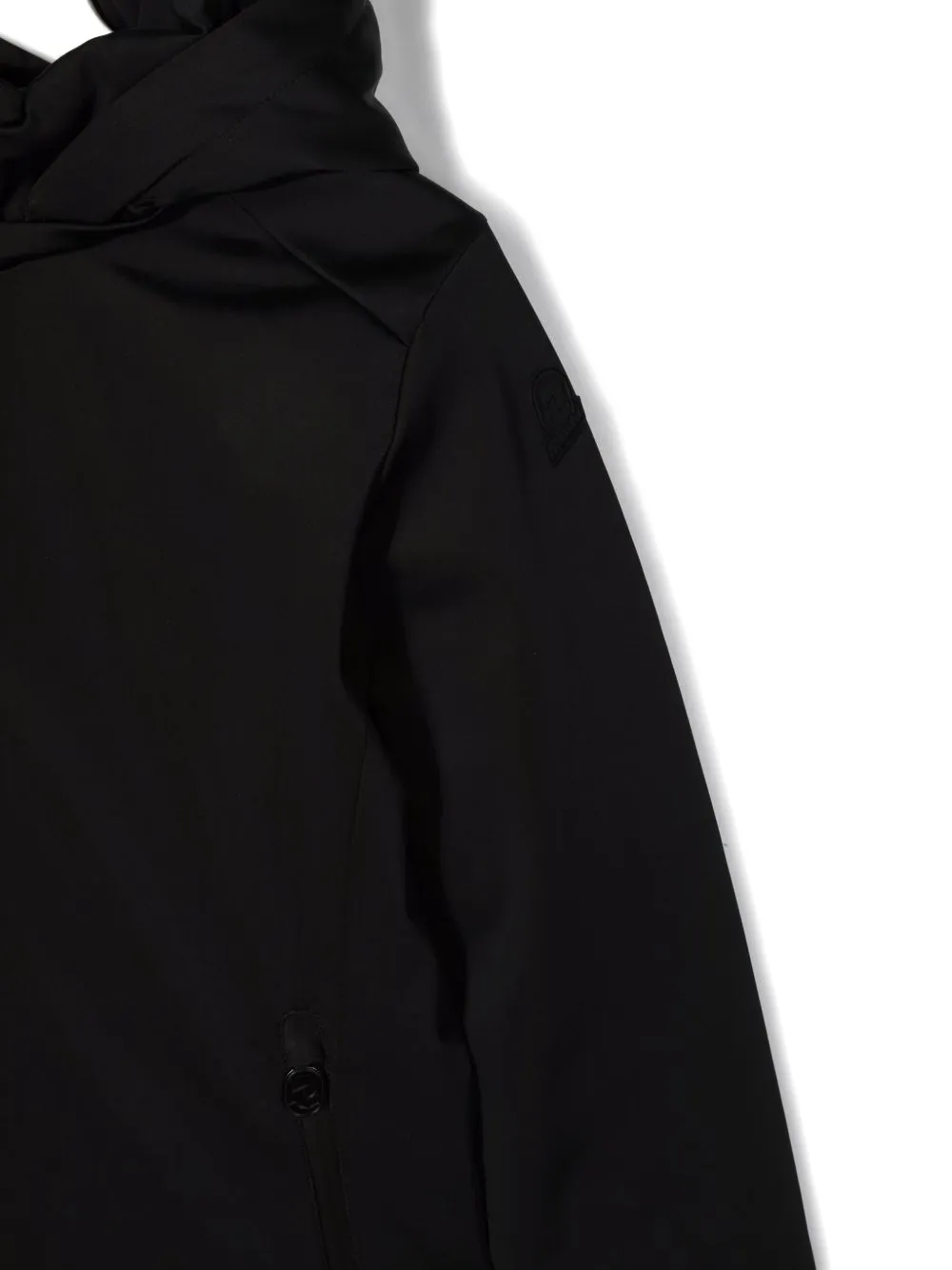 Invicta hooded zip-front jacket Zwart