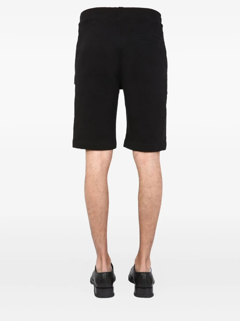 Ma.strum Logo-patch Shorts In Black