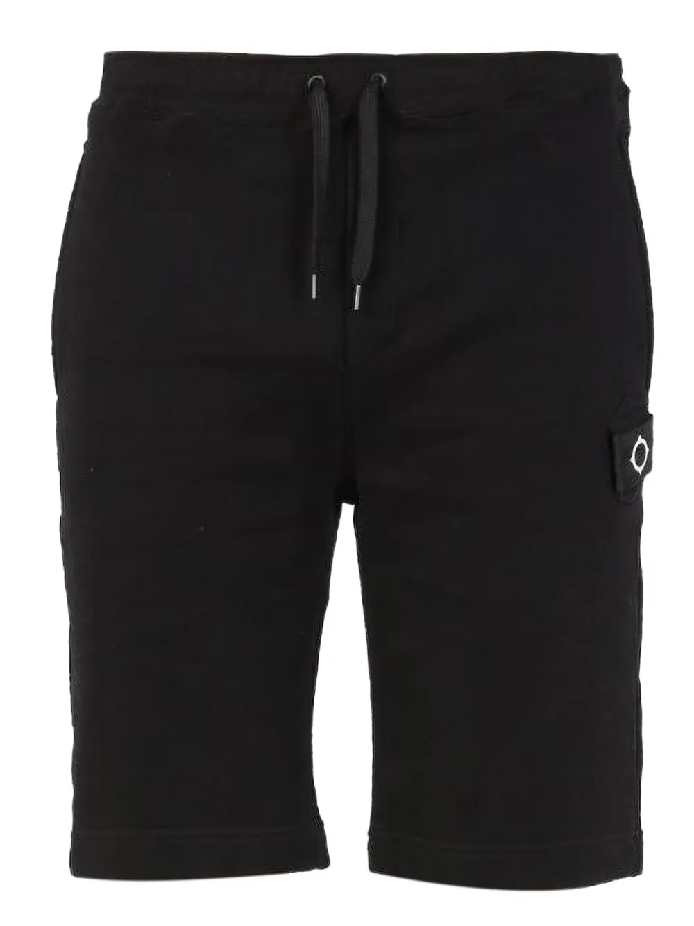 Ma.Strum logo-patch shorts | Black | Image 1
