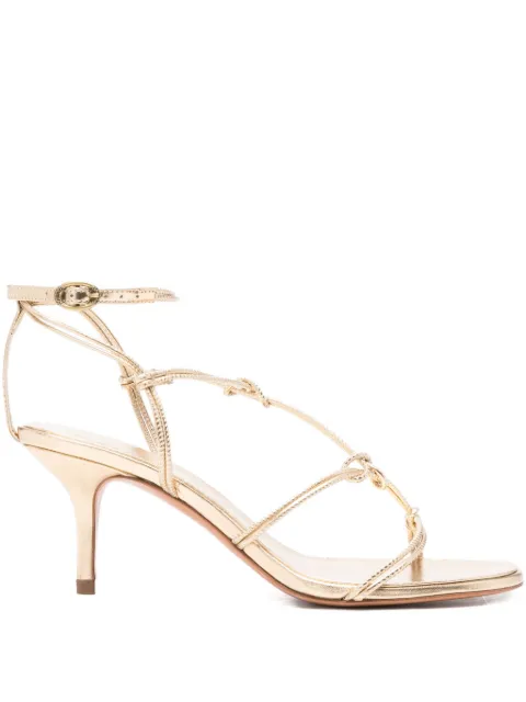 Ba&Sh 80mm knotted leather sandals