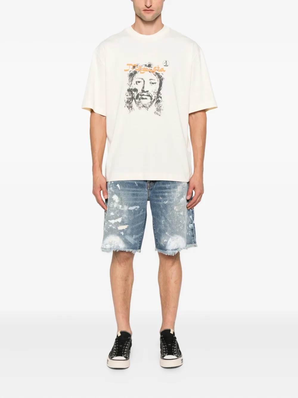 MEGUSTA  Reincarnation cotton T-shirt | T-Shirts | Image 2