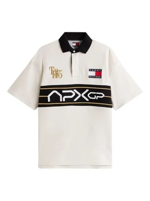 Tommy Hilfiger stripe-detail polo shirt