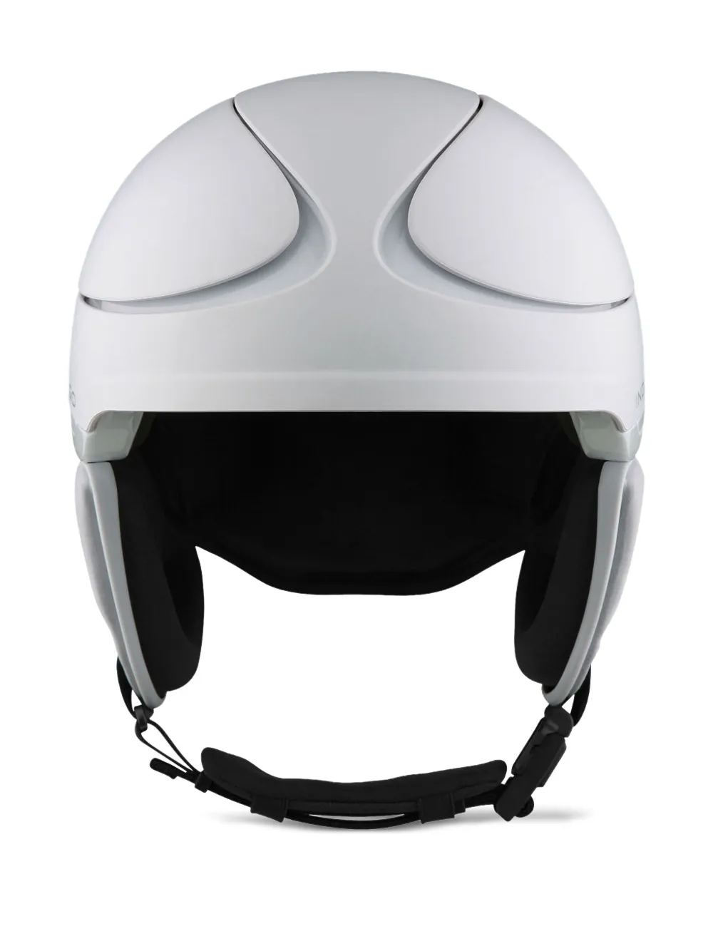 Indigo Helm met bewerkte schelpen Wit