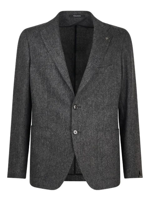 Tagliatore herringbone two-button blazer