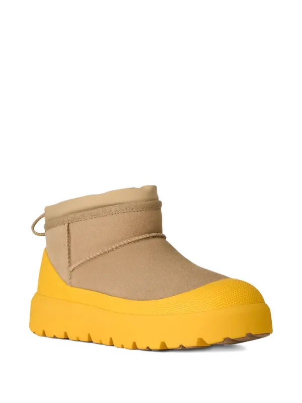 UGG Short Weather Hybrid fold-over Platform Boots | Neutrals