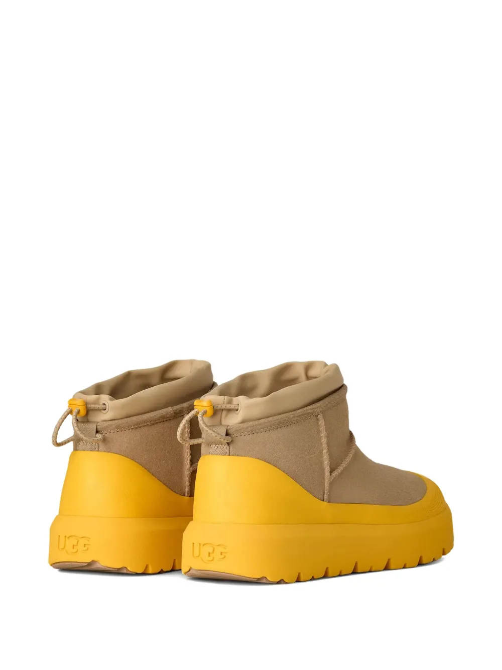 UGG Short Weather Hybrid laarzen met plateauzool Beige