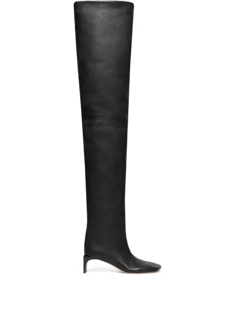 Max Mara over the knee heeled boot
