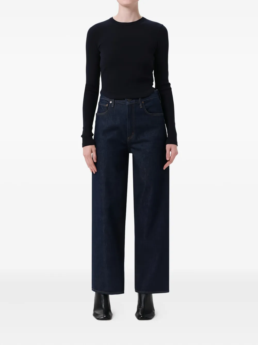 AGOLDE Jeans met wijde pijpen - Blauw