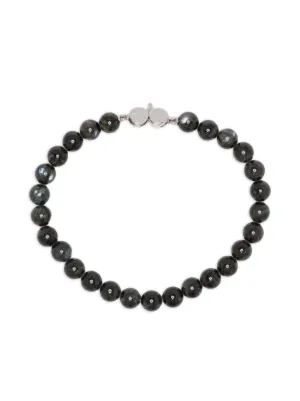 Tom Wood Lee Slim Bracelet | Silver | FARFETCH AZ