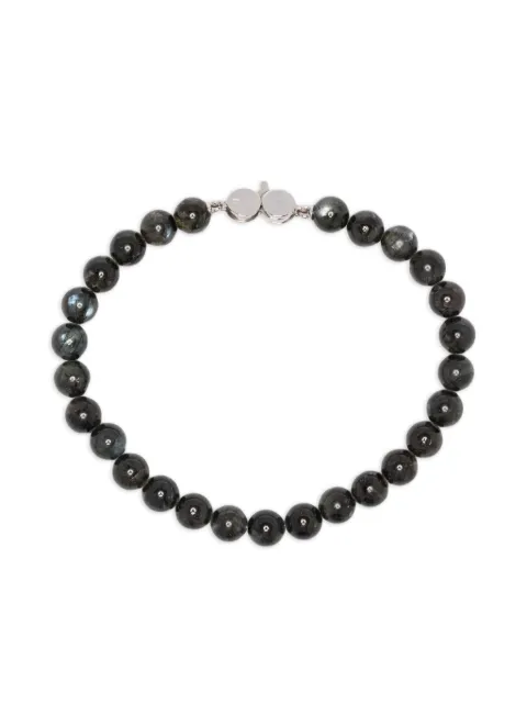 Tom Wood larvikite sterling-silver bracelet