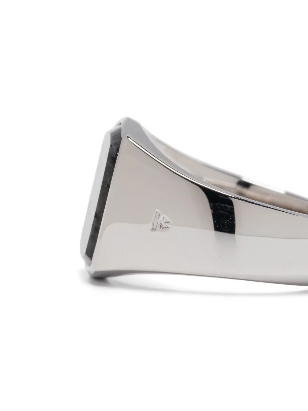 Tom Wood cushion-cut larvikite ring | Women | Image 2