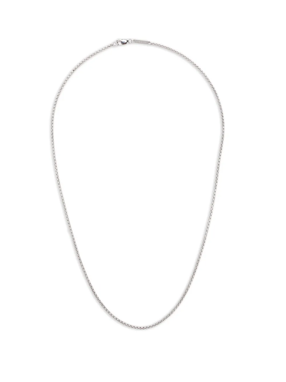 Tom Wood Lee chain necklace - Argento