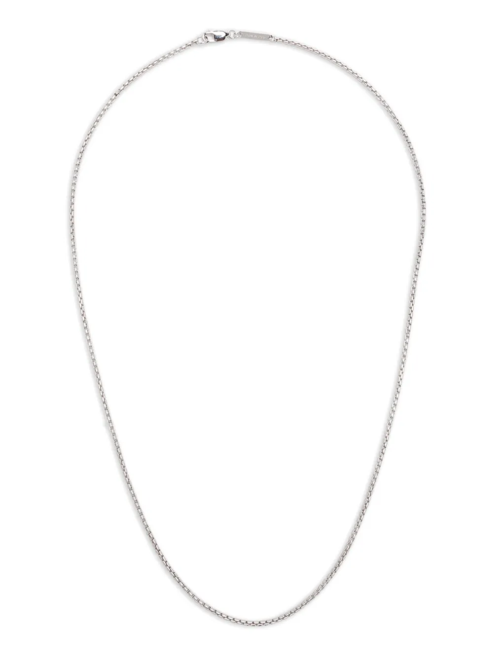 Tom Wood Lee chain necklace - シルバートーン Tom Wood Lee chain necklace - シルバートーン