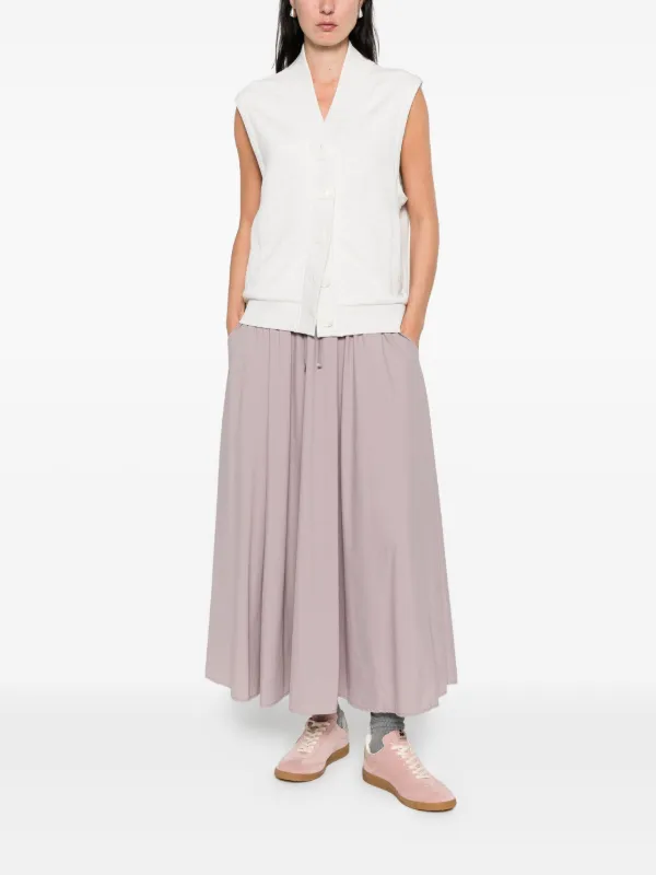Herno Resort Drawstring Midi Skirt | Pink | FARFETCH