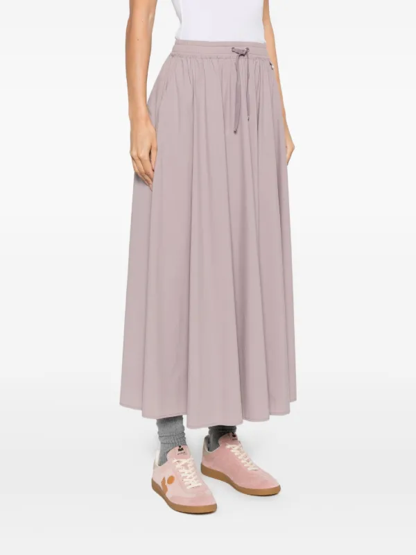Herno Resort Drawstring Midi Skirt | Pink | FARFETCH